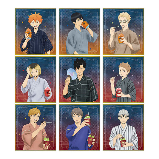 Haikyuu!! Mini Shikishi Collection B 9Pack BOX - Image 1
