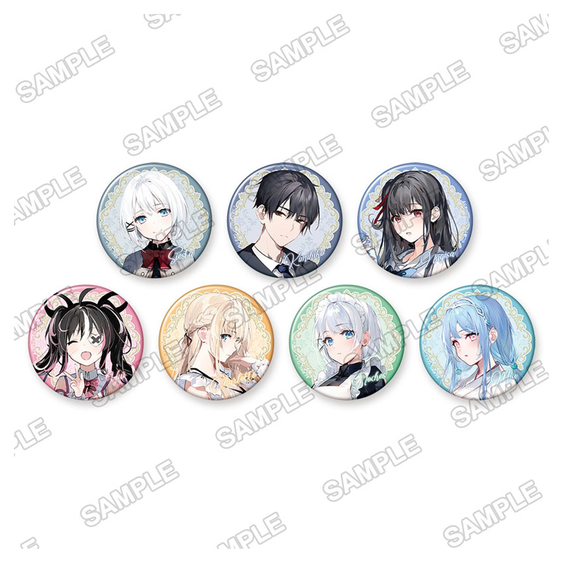 The Detective Is Already Dead Tradable Tin Badge - Image 1