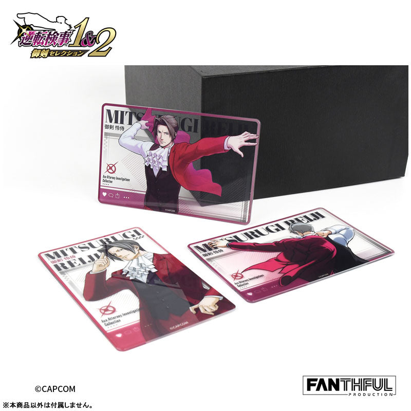 Ace Attorney Investigations Acrylic Clear Card 12 Pack BOX - Image 4