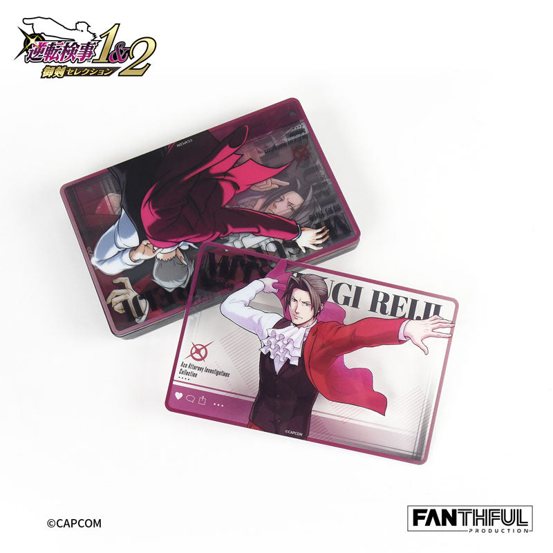 Ace Attorney Investigations Acrylic Clear Card 12 Pack BOX - Image 6
