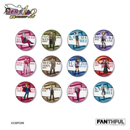Ace Attorney Investigations FP013AAI2025 Changing Tin Badge 12Pack BOX - Image 2