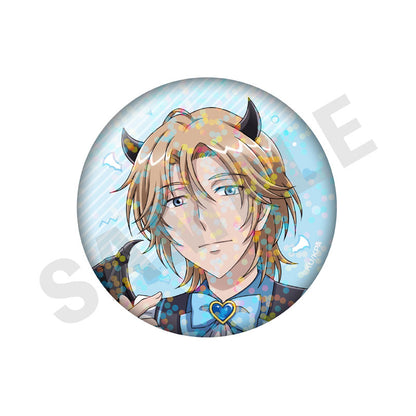 Cute High Earth Defense Club ETERNAL LOVE! Trading Hologram Tin Badge Angel and Devil ver. (LOVE) 10Item Set - Image 5