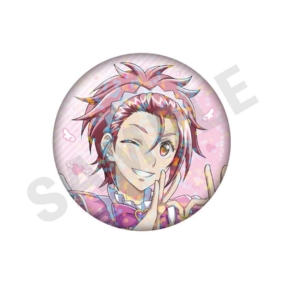 Cute High Earth Defense Club ETERNAL LOVE! Trading Hologram Tin Badge Angel and Devil ver. (LOVE) 10Item Set - Image 11