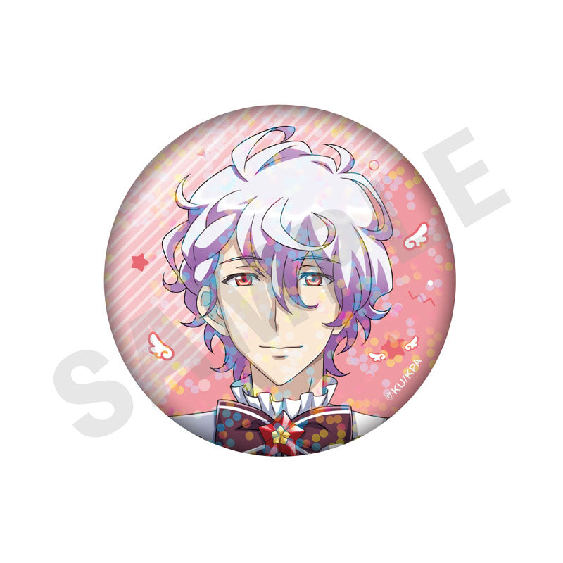 Cute High Earth Defense Club ETERNAL LOVE! Trading Hologram Tin Badge Angel & Devil ver. (HAPPY KISS) 10-Item Set - Image 3