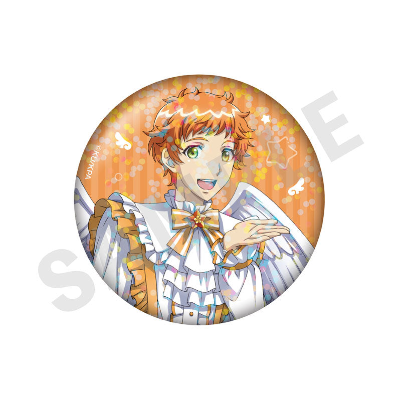 Cute High Earth Defense Club ETERNAL LOVE! Trading Hologram Tin Badge Angel & Devil ver. (HAPPY KISS) 10-Item Set - Image 4