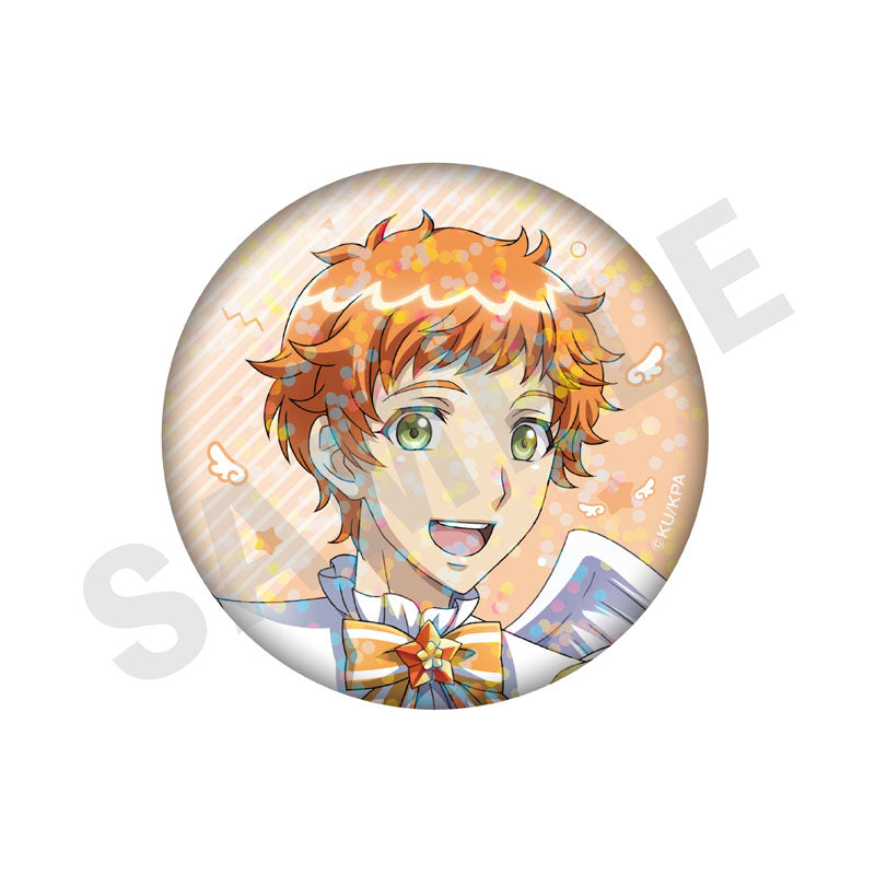 Cute High Earth Defense Club ETERNAL LOVE! Trading Hologram Tin Badge Angel & Devil ver. (HAPPY KISS) 10-Item Set - Image 5