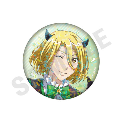 Cute High Earth Defense Club ETERNAL LOVE! Trading Hologram Tin Badge Angel & Devil ver. (HAPPY KISS) 10-Item Set - Image 7