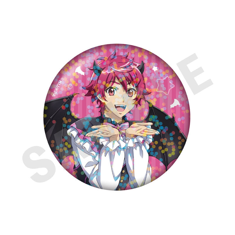 Cute High Earth Defense Club ETERNAL LOVE! Trading Hologram Tin Badge Angel & Devil ver. (HAPPY KISS) 10-Item Set - Image 10