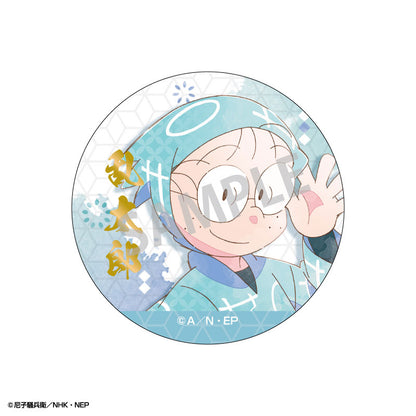 Nintama Rantaro Trading Foil Tin Badge KamiAni TOUCH2 10Pack BOX - Image 2