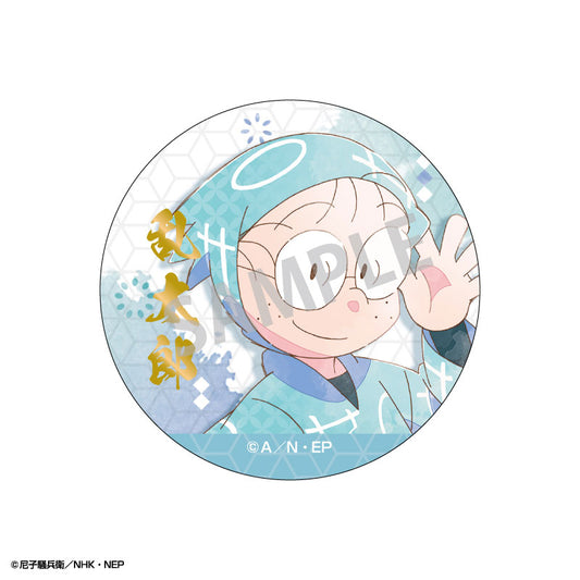 Nintama Rantaro Trading Foil Tin Badge KamiAni TOUCH2 10Pack BOX - Image 2