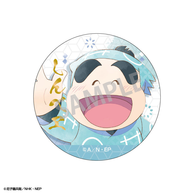 Nintama Rantaro Trading Foil Tin Badge KamiAni TOUCH2 10Pack BOX - Image 4