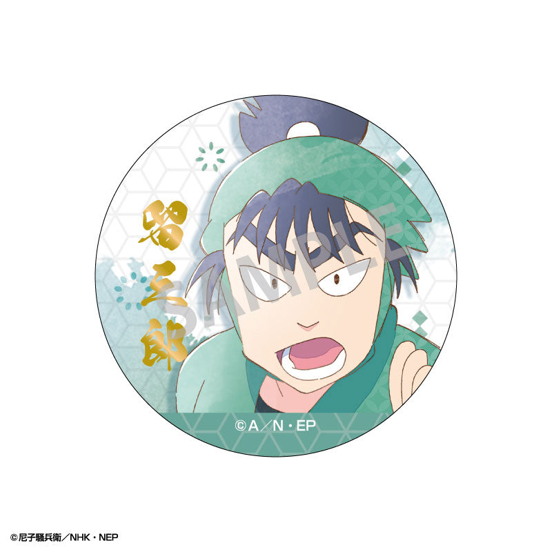 Nintama Rantaro Trading Foil Tin Badge KamiAni TOUCH2 10Pack BOX - Image 10