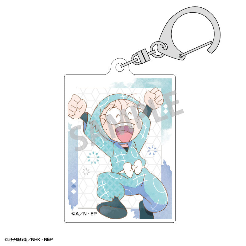 Nintama Rantaro Trading Acrylic Keychain KamiAni TOUCH2 10Pack BOX - Image 2