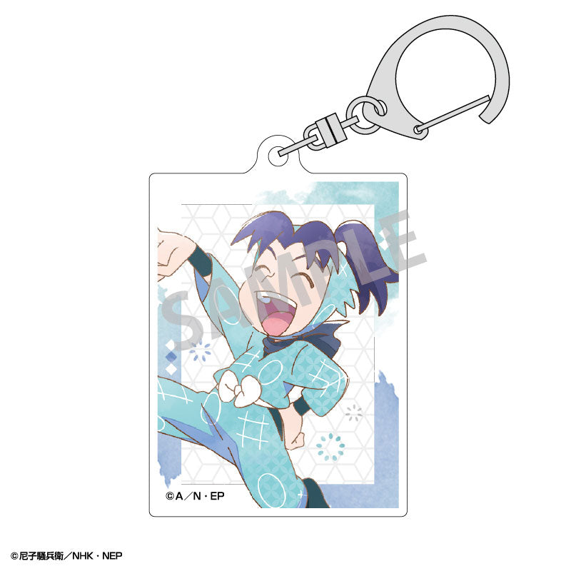 Nintama Rantaro Trading Acrylic Keychain KamiAni TOUCH2 10Pack BOX - Image 3