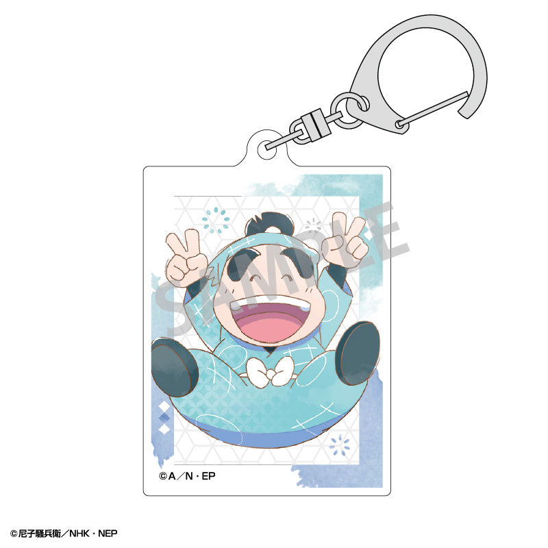 Nintama Rantaro Trading Acrylic Keychain KamiAni TOUCH2 10Pack BOX - Image 4