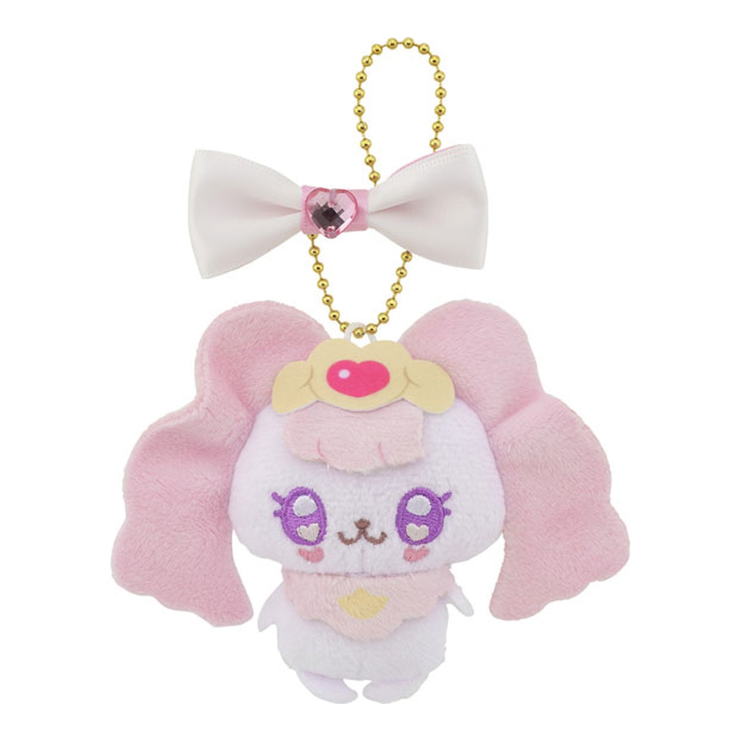 Mascot w/Ribbon PetitCure Puff - Image 1