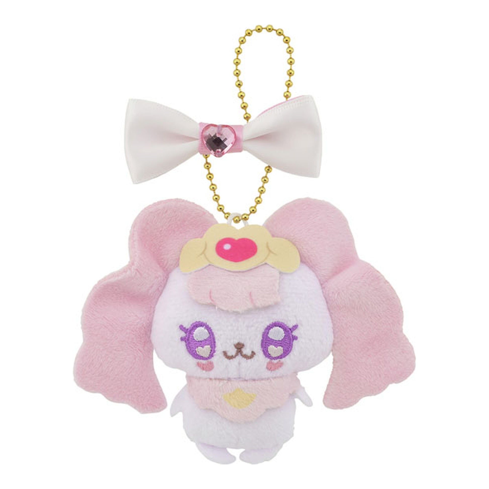Mascot w/Ribbon PetitCure Puff - Image 1