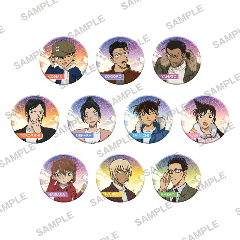 Detective Conan Sparkling Can Badge Collection - Snow ver. 10Pack BOX - Image 2