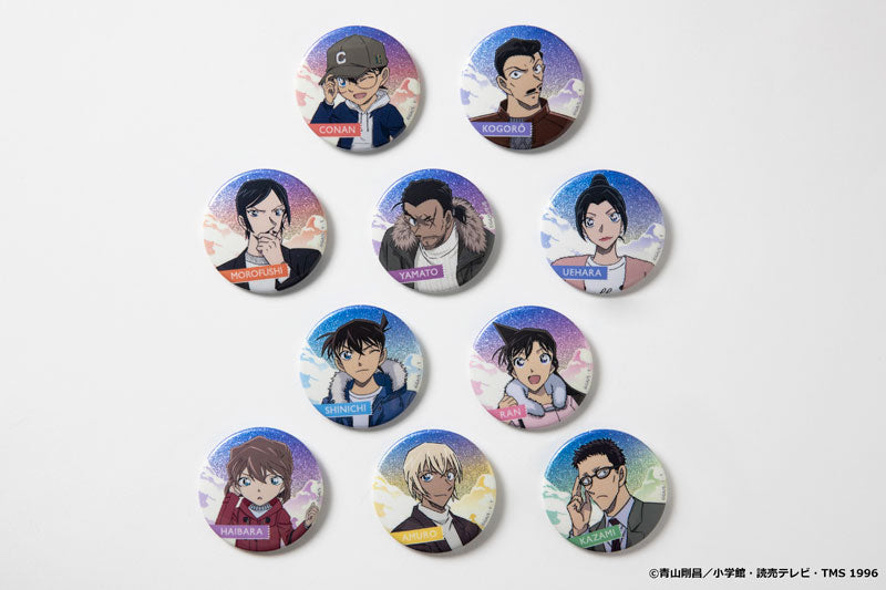 Detective Conan Sparkling Can Badge Collection - Snow ver. 10Pack BOX - Image 3