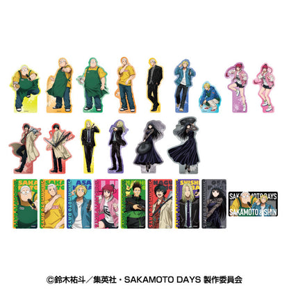 TV Anime SAKAMOTO DAYS Diecut Clear Sheet 12Pack BOX - Image 2