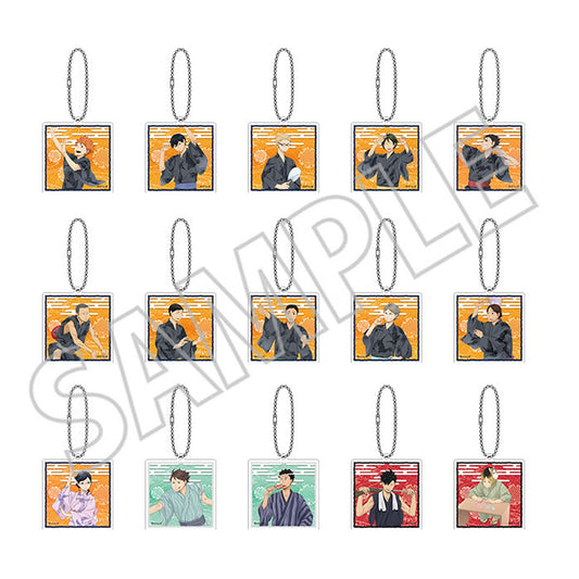 Haikyuu!! Acrylic Keychain Collection 15 Pack Box - Image 1