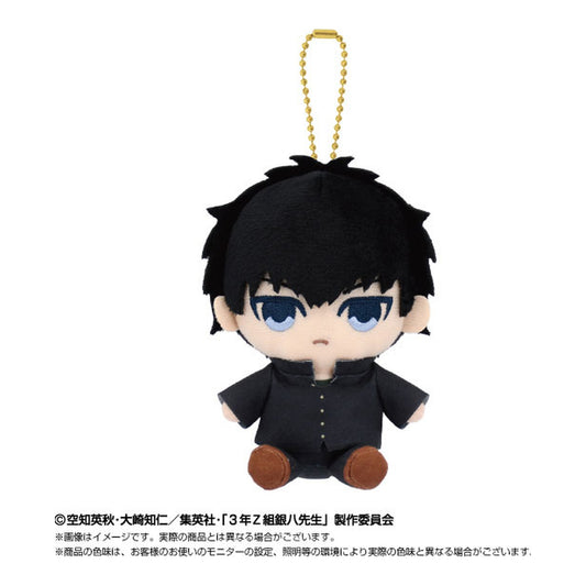 Chibi Plush Sitting Mascot 3-nen Z-gumi Ginpachi-sensei Toshiro Hijikata - Image 1