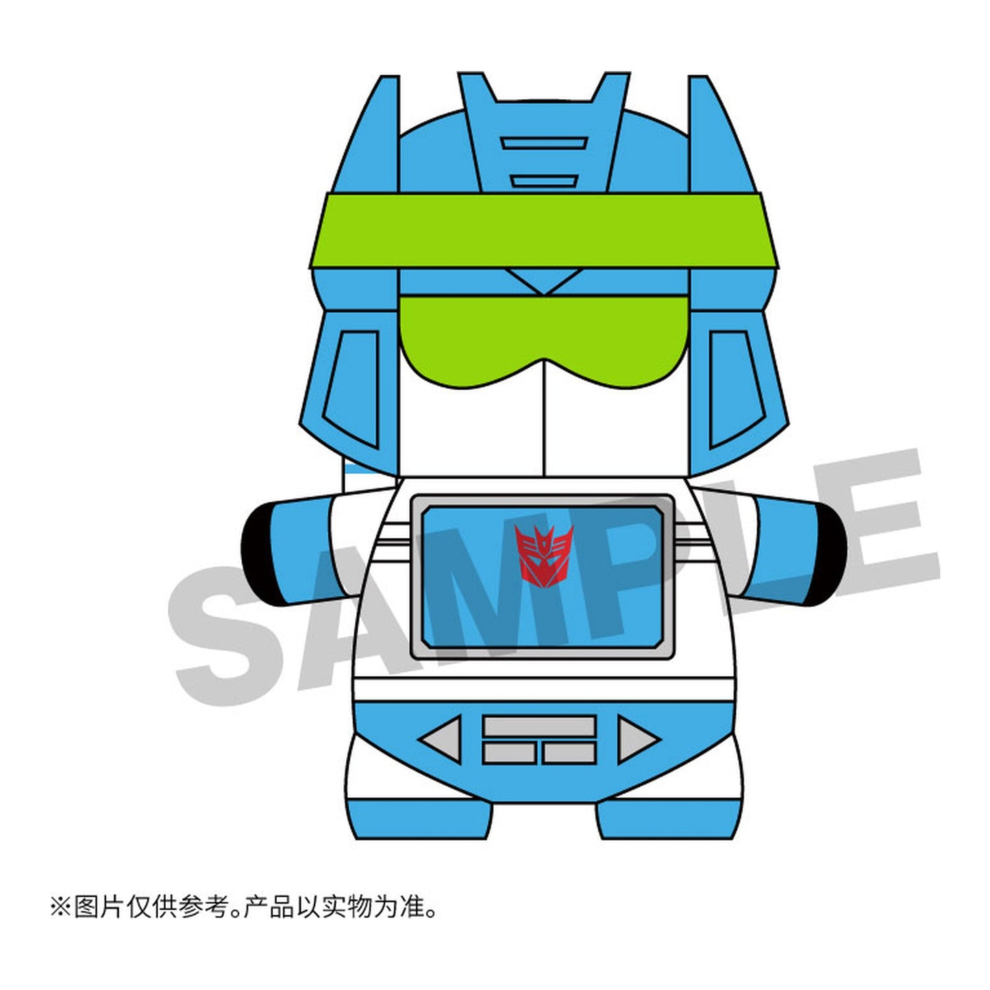Mochibottsu Transformers Soundwave Shattered Glass & Cassettetron Pouch Ravage Shattered Glass - Image 1