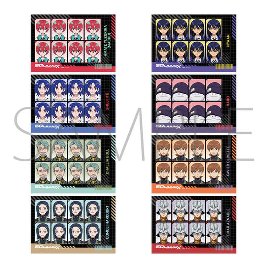 Mobile Suit Gundam GQuuuuuuX ID Photo Studio 8Pack BOX - Image 1