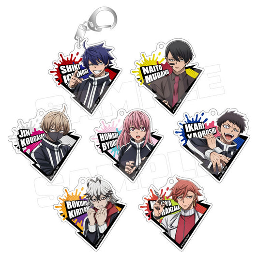 Touken Anki Acrylic Keychain Collection 7Pack BOX - Image 1