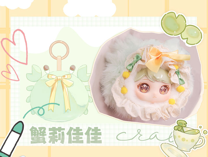 Cat Moni Roro's Fluffy Swap Box Series Trading Plush 6Pack BOX - Image 4