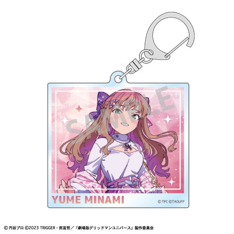 GRIDMAN UNIVERSE Trading Acrylic Keychain Starry Sky Date 10Pack BOX - Image 4