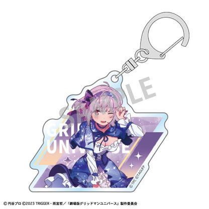 GRIDMAN UNIVERSE Trading Acrylic Keychain Starry Sky Date 10Pack BOX - Image 8