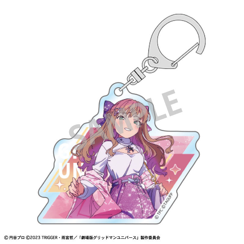 GRIDMAN UNIVERSE Trading Acrylic Keychain Starry Sky Date 10Pack BOX - Image 9