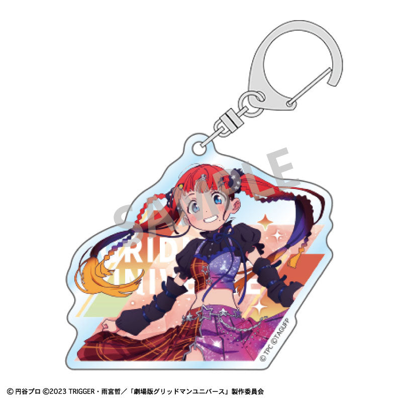 GRIDMAN UNIVERSE Trading Acrylic Keychain Starry Sky Date 10Pack BOX - Image 10