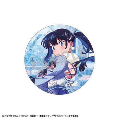 GRIDMAN UNIVERSE Trading Glitter Tin Badge Starry Sky Date 10Pack BOX - Image 7