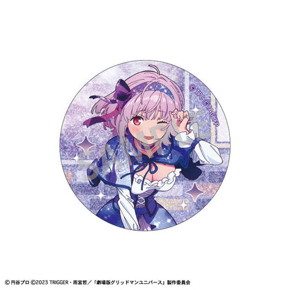 GRIDMAN UNIVERSE Trading Glitter Tin Badge Starry Sky Date 10Pack BOX - Image 8
