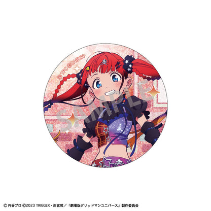 GRIDMAN UNIVERSE Trading Glitter Tin Badge Starry Sky Date 10Pack BOX - Image 10