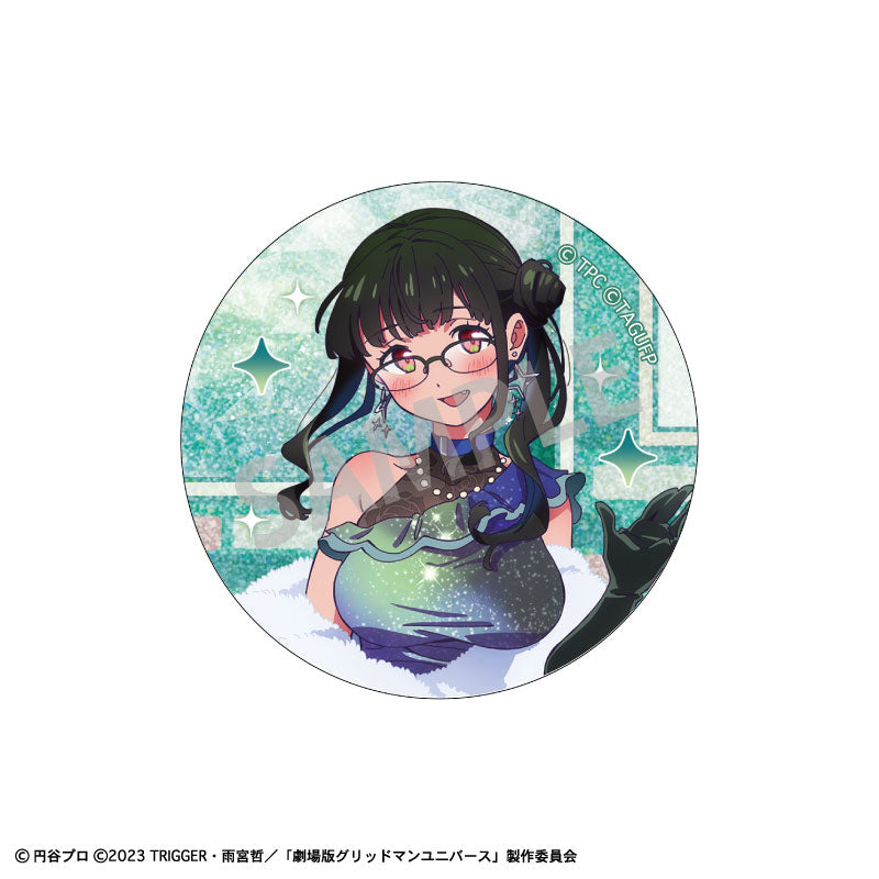 GRIDMAN UNIVERSE Trading Glitter Tin Badge Starry Sky Date 10Pack BOX - Image 11