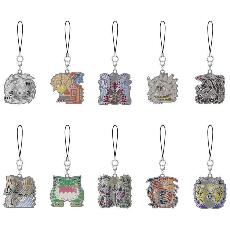 Monster Hunter Wilds Monster Icon Metal Keychain 10Pack BOX - Image 22