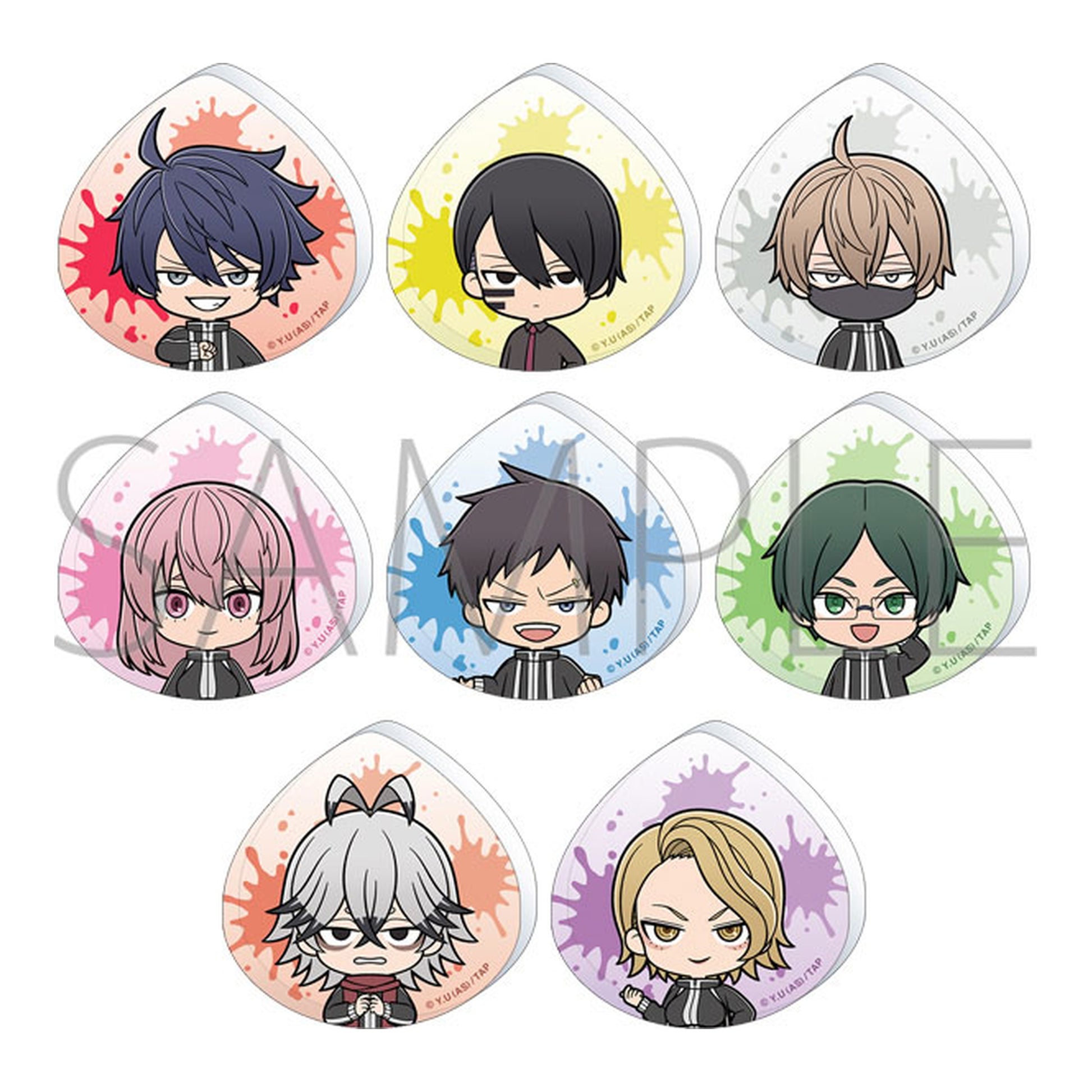 Tougen Anki Korotto Acrylic Figure Collection 8Pack BOX - Image 1