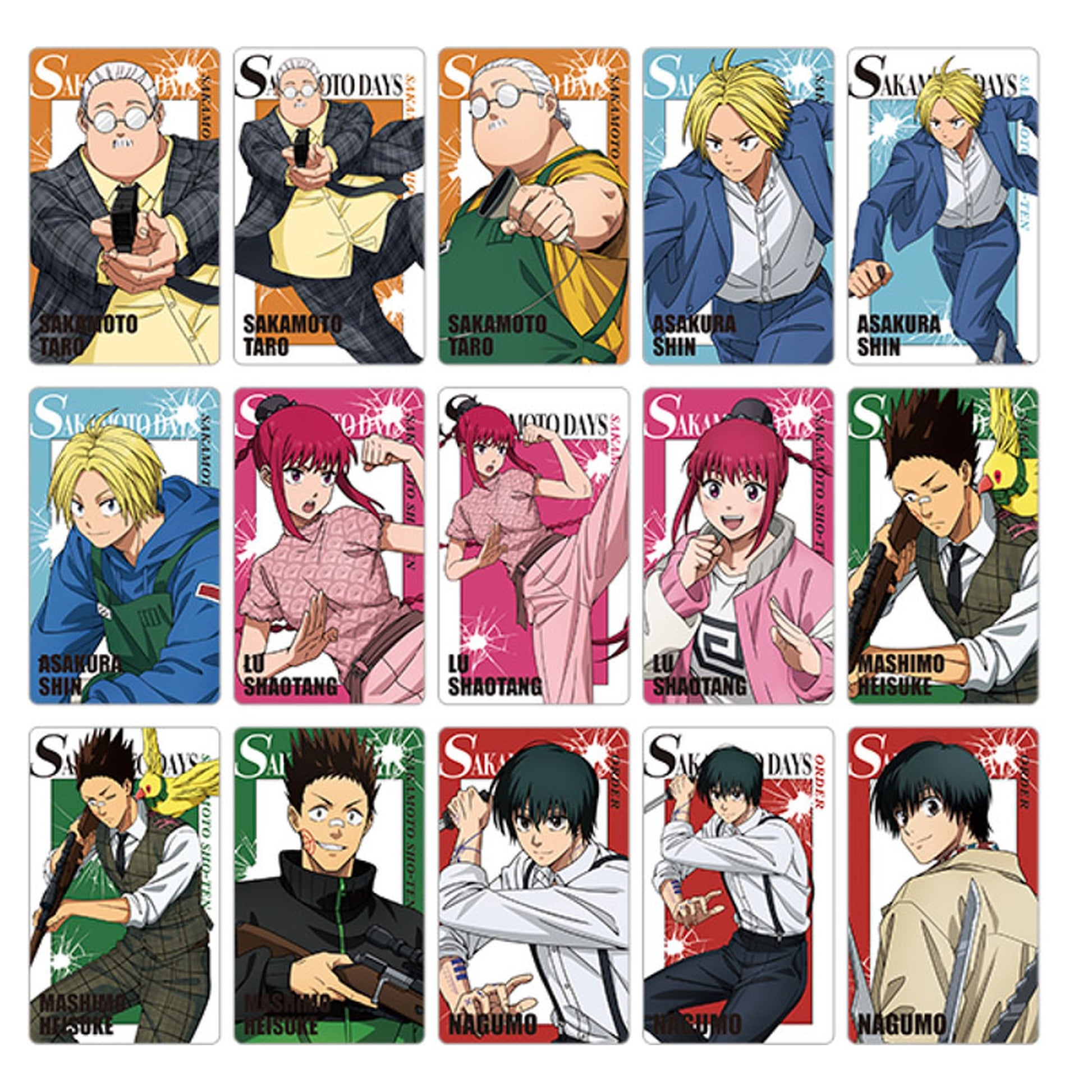 TV Anime SAKAMOTO DAYS Card Selection 8Pack BOX - Image 1