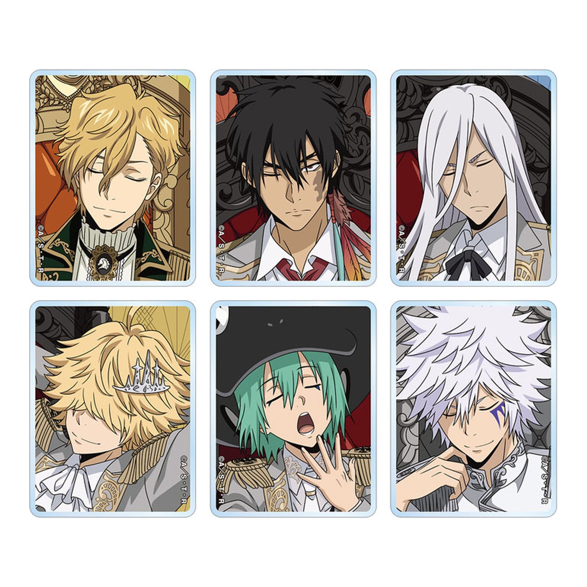 Reborn! New Illustration Dreaming on a Throne ver.B Trading Acrylic Mascot 6Pack BOX - Image 1