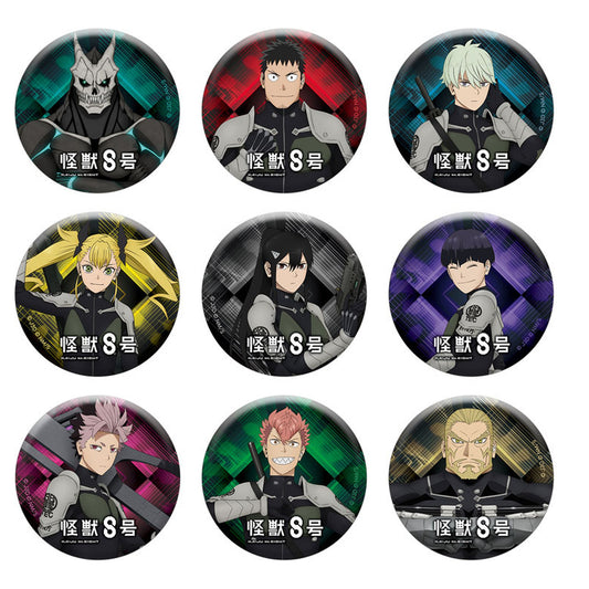 Kaiju No. 8 Tin Badge Collection 9Pack BOX - Image 1