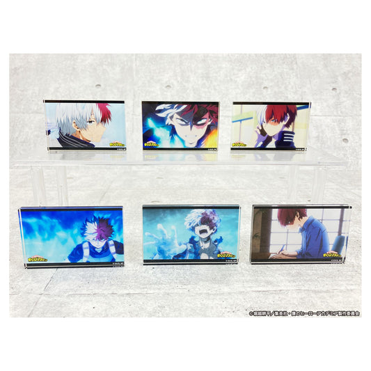 My Hero Academia TD Scene Photo Acrylic Block - Shoto Todoroki ver. - 6Pack BOX - Image 1