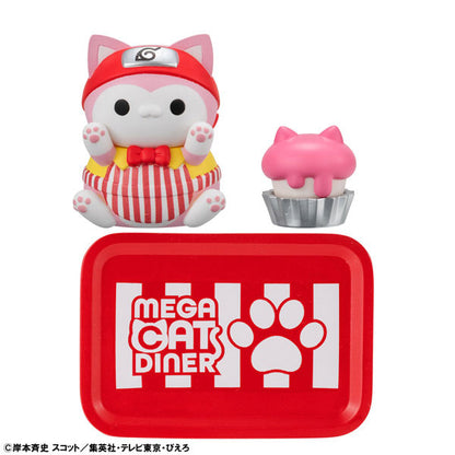 MEGA CAT PROJECT NARUTO Nyaruto! MEGACAT DINER 6Pack BOX - Image 4