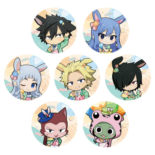 FAIRY TAIL 100 Years Quest Trading Tin Badge (Easter / ver.B) 7Pack BOX - Image 1