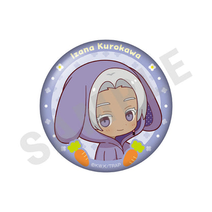 Tokyo Revengers Mini Chara Rabbit Ear Series Trading Tin Badge 7Item Set - Image 5