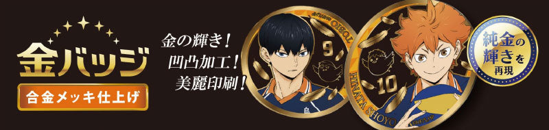 Haikyuu!! Gold Badge Vol.1 10 Pack Box - Image 3