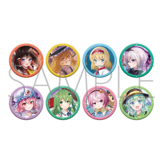 Touhou Project Chara Badge Collection 8Pack BOX - Image 1