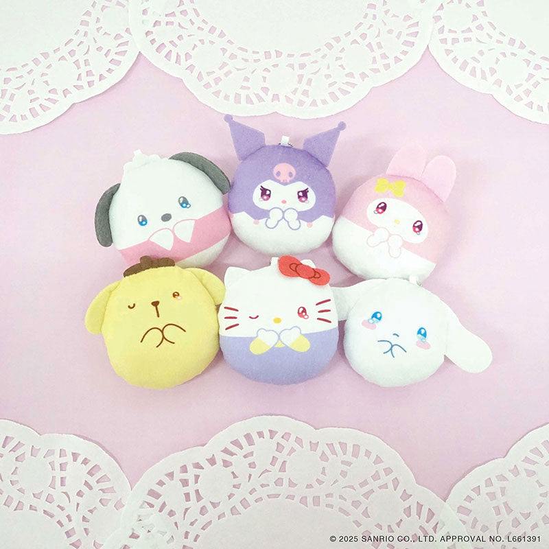 Sanrio Characters Cushion Keychain 12 Pack Box - Image 2